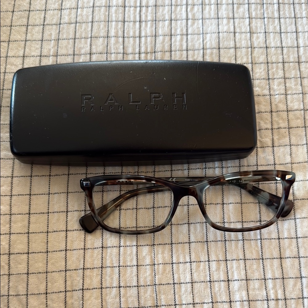 Ralph Lauren Brown Patterned Eyeglasses
